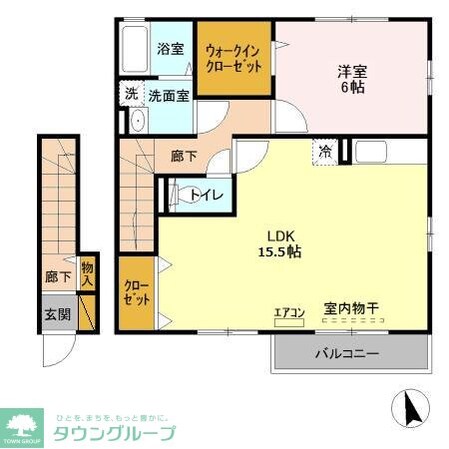 ラ・プランタンの物件間取画像